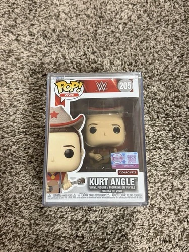Funko Pop WWE Kurt Angle #205 LE 1200 w/ Protector & Shipper IN HAND