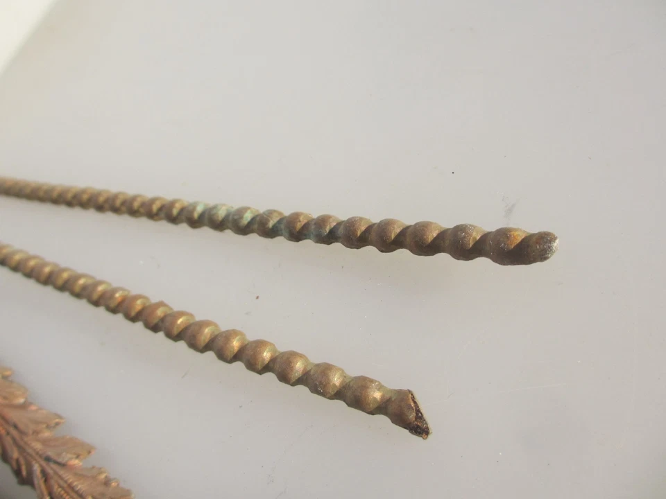 Victorian Brass Ormolu Furniture Hardware Mounts Trim French Antique ODD PARTS - Image 3 of 4