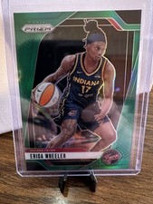 2024 Panini Prizm WNBA - Erica Wheeler #61 Green Silver Prizm - Fever
