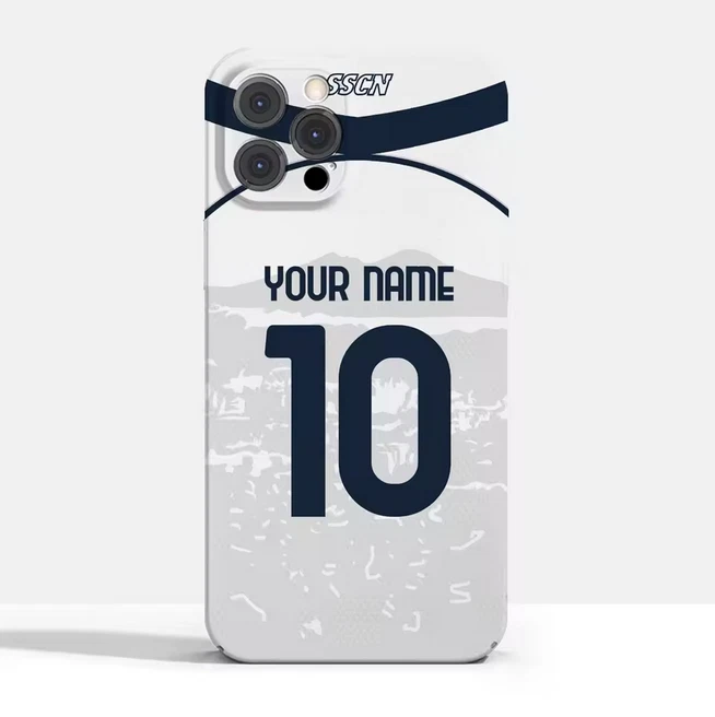 NAPOLI Custodia COVER iPhone PERSONALIZZABILE Nome e Numero LEGGI DESCRIZIONE! - Immagine 4 di 4