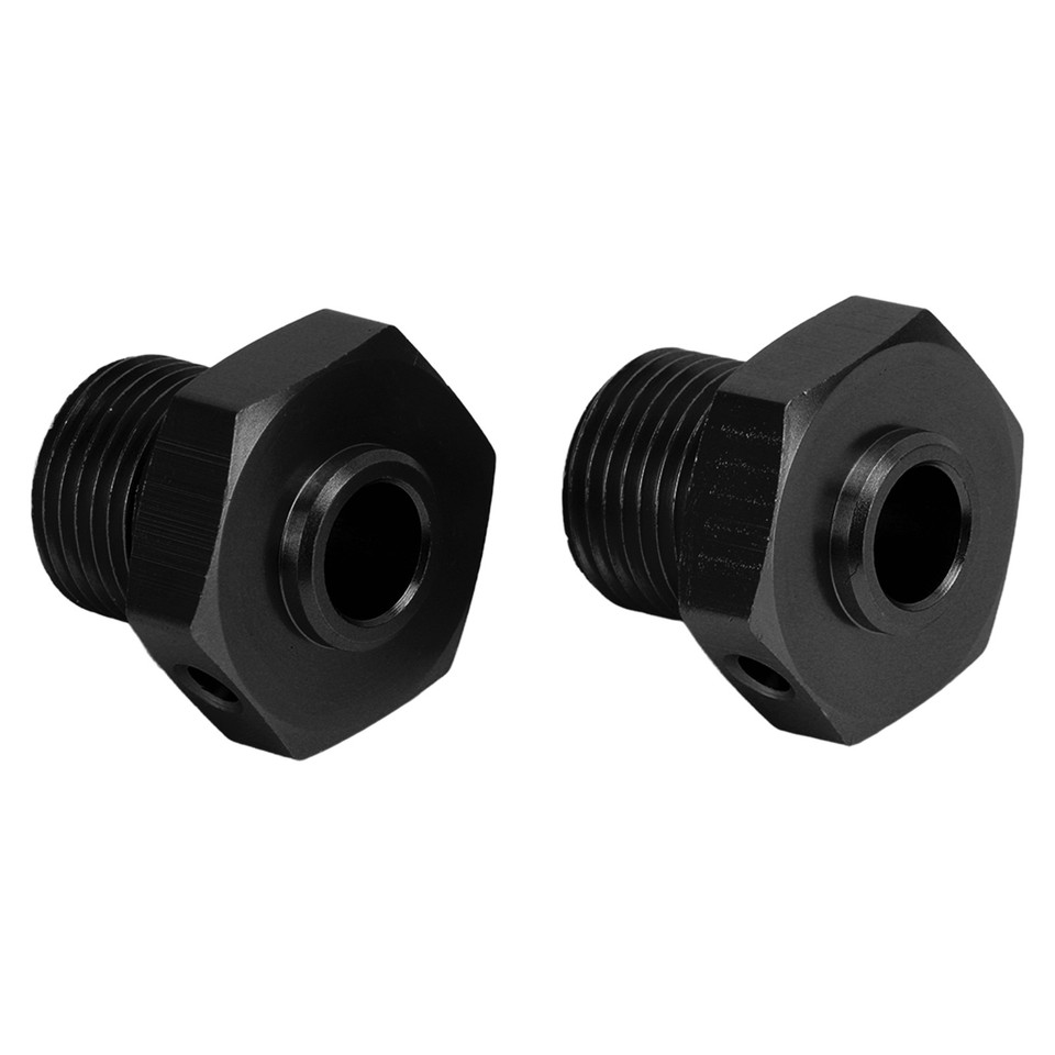 1Pair Aluminum Alloy 17mm Wheel Hex Hub Adapter With Pin For ARRMA 1/8 ...