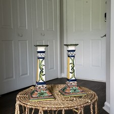 Set Of 2 Williams Sonoma Nazari Hand Painted ...