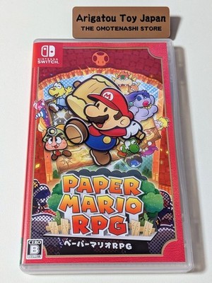 Nintendo Switch Paper Mario RPG SW mit Hülle JAPAN