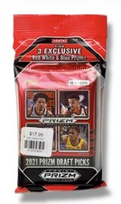2021 Prizm Draft Picks Basketball Cello Fat Pack - Look for Cade Cunningham RC’s