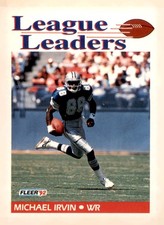 1992 Fleer #455 Michael Irvin