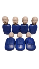 Lot Of 7 Training CPR Infant Mannequins Prompt 14"