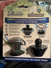 Tubshroom Ultra Revolutionary Bath Tub Drain Protector Hair