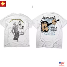 Trending Metallica And Justice For All T-Shirt Vintage Band Graphic Tee