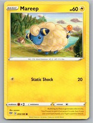 Mareep 055/189 Darkness Ablaze Common