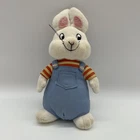 Rare Vtg Ty 2006 Beanie Babies Max & Ruby Max Rabbit Bunny Plush Toy READ FLAWS