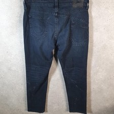 Vintage True Religion Logan Relaxed Taper Y2K Hip Hop Jeans Herren W34 L30 Blau