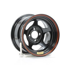 Bassett Racing Inertia Advantage Black Gloss Wheels 13x8 Honda