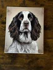 English Springer Spaniel Metal Sign Decorative Art