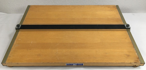 MAYLINE PORTABLE DRAFTING TABLE/BOARD 20" X 15" with WORKING PARALLEL LINE RULER