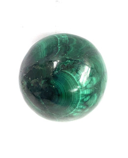 MALACHIT KUGEL CA. 594 50 CT. SCHMUCKJAGD