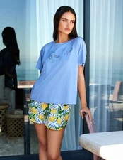 BNWT Ted Baker Womens Short Pyjamas Set Size 12
