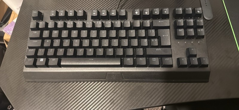 Razer BlackWidow V3 Tenkeyless TKL RGB Mechanical Gaming Keyboard Green Switches