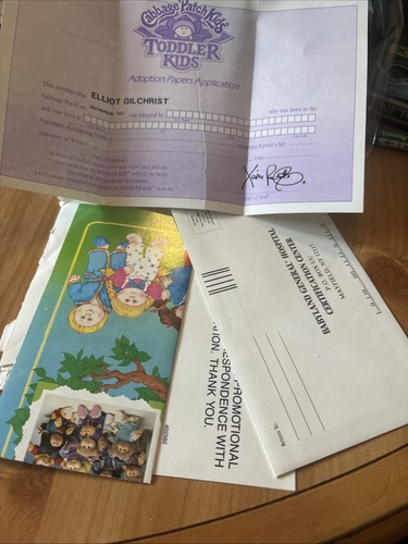 Certificados de nacimiento para niños pequeños Cabbage Patch - Imagen 3 de 4