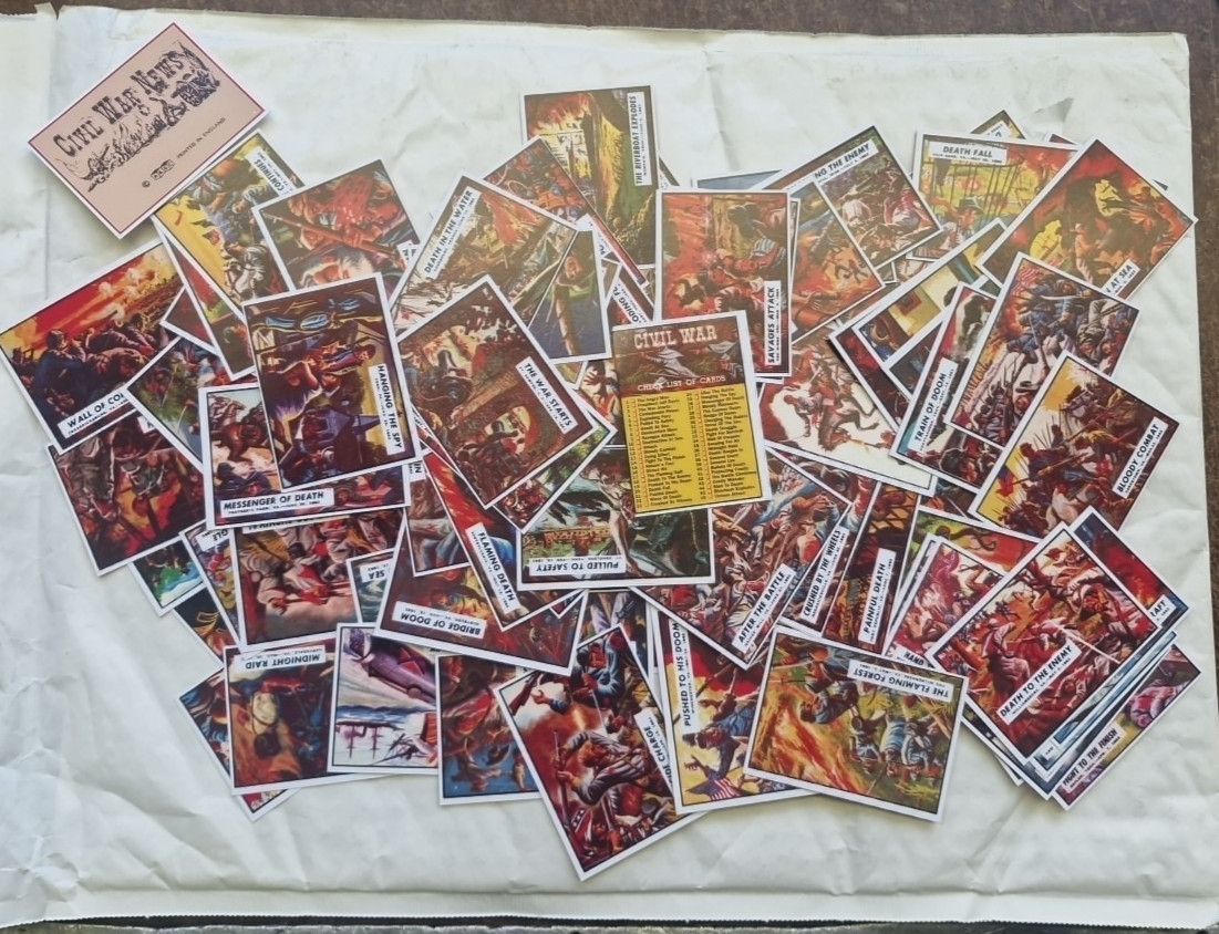 Civil War News Repro set of 88 including checklist Choose from 3 sized cards