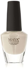 Maya Matte Top Coat Nail Polish, Clear, 0.4 Ounce