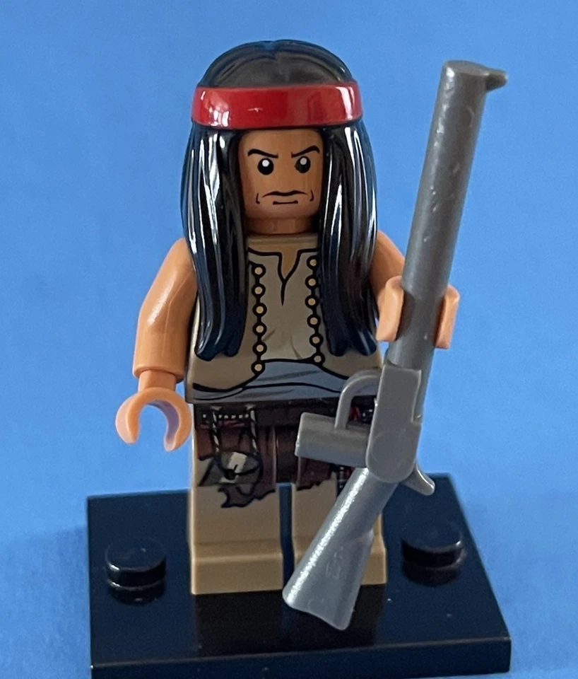 Lego Indian Apache Cowboy Western con rifle Foto 2 de 3