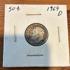 Roosevelt Dimes 1956 & 1964-D Silver US Coin