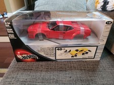 Hot Wheels RED  DeTomaso Pantera Assembly Kit 1/18 Scale DieCast RARE 