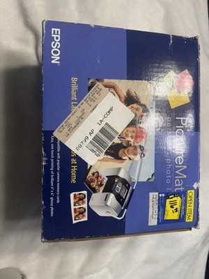 Epson PictureMate Portable Color Inkjet Photo Printer USB 2.0 4x6''