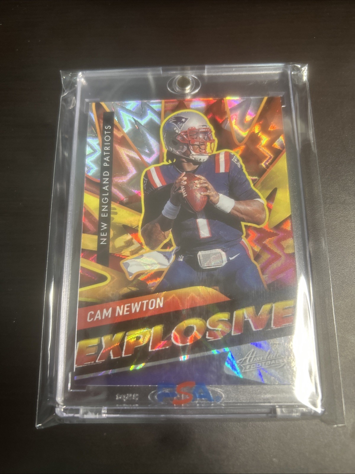 2021 Panini Absolute - Explosive Cam Newton #E31