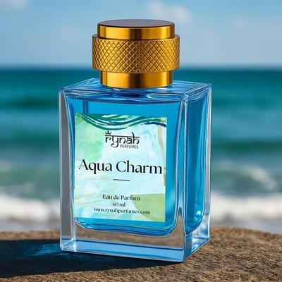 Rynah Aqua Charm EDP for Men 60ml Fresh Aquatic Long Lasting Perfume