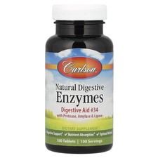 Natural Digestive Enzymes, 100 Tablets