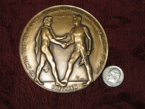 Mint condition bronze Society of Medalists SOM 48th issue medallion.  Nov. 1953