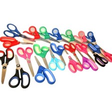 Lot of 22 - "School Works" Children's / Kids Scissors Blunt Rounded Tip Crafts