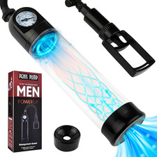 Male Vacuum Penis Pump Manual Enlargements for Beginners Growth Power Up Bigger