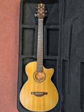 Crafter CTS 150 N Electro- Acoustic Guitar with Hard  Case