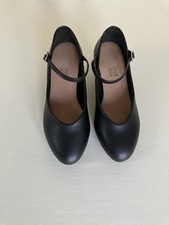 Bloch Black Mary Jane Character Shoes Low Hee...