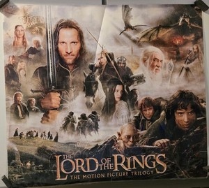 Lord of the Rings  The Motion Picture Trilogy Laminated Poster 27" x 23"