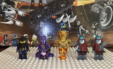 LEGO NINJAGO VILLIANS: Lot of 5 Minifigures