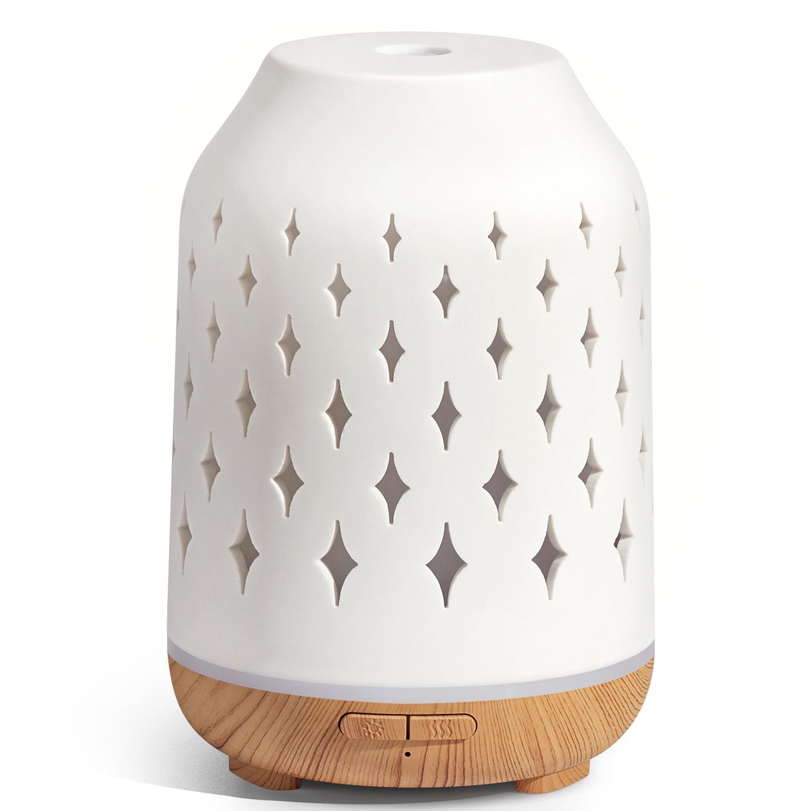 150ml Ceramic Aromatherapy Diffuser Ultrasonic Cool Mist Humidifier