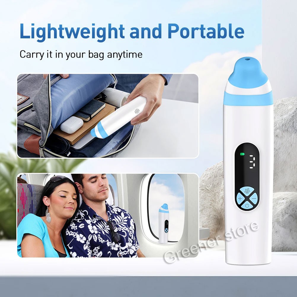 Portable Electric Ear Pressure Relief Eustachian Tube Rechargeable For Tinnitus