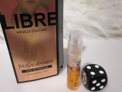 YSL Libre Vanille Couture Eau de Parfum Mini SPRAY Vial 1.2 mL L.E. HTF Sample