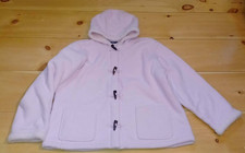 Women's Lands' End Pink Fleece Winter Jacket Coat Size XL 18-20