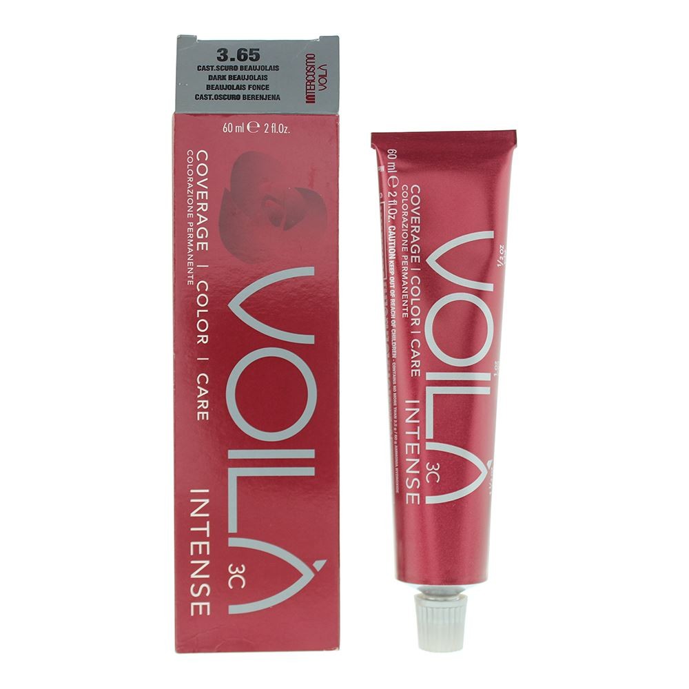 Intercosmo Voila Color Intense 60ml - 3.65 Dark Beaujolais - Image 2