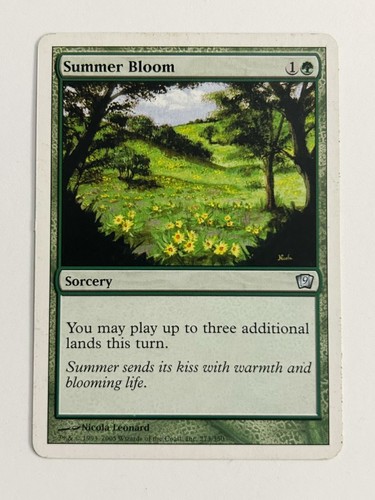 Summer Bloom - MTG - 9th Edition