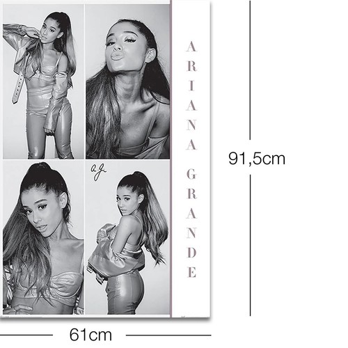 Ariana Grande Poster Black & White 61 x 91,5 cm - Bild 3 von 4