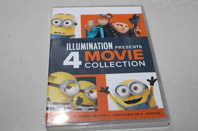 Illumination's Despicable Me 4-Movie Collection DVD  NEW