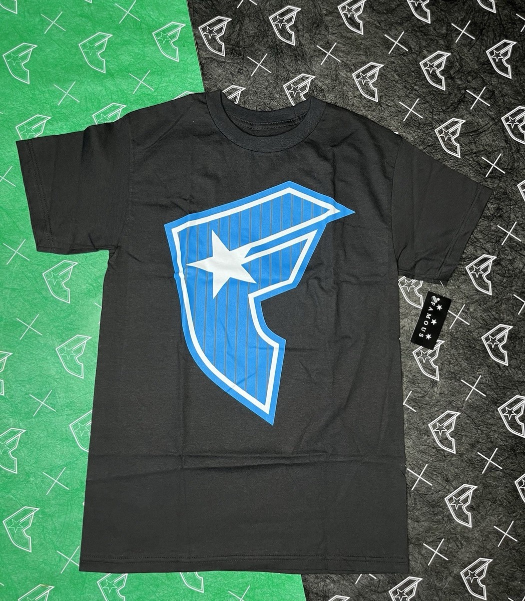 Famous Stars And Straps Pinstripe Shirt NWT Small Travis Barker