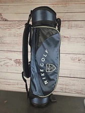 Nike Jr. Golf Youth Kids Bag With Shoulder Strap Fold Out Stand Legs Blue