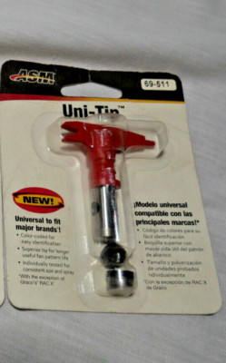 ASM / GRACO Uni-Tip Reversible Spray Tip 69-511 Compatible with Titan Graco