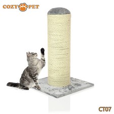 Cozy Pet Deluxe Cat Tree Sisal Scratching Post Quality Cat Trees - CT07-Grey